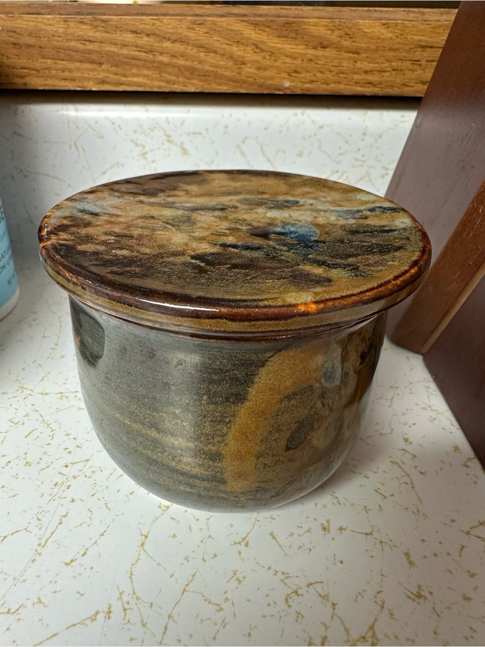 Ceramic Crock Butter Dish